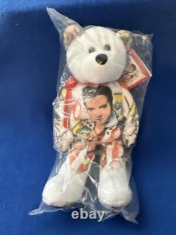 (11) ELVIS PRESLEY Limited Edition Beanie Babies NEW RARE LOT