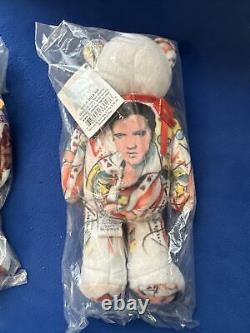 (11) ELVIS PRESLEY Limited Edition Beanie Babies NEW RARE LOT