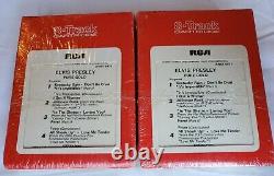 12 Elvis Presley 8-Tracks Rare Mostly Sealed Tapes in Vintage Case