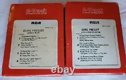 12 Elvis Presley 8-Tracks Rare Mostly Sealed Tapes in Vintage Case