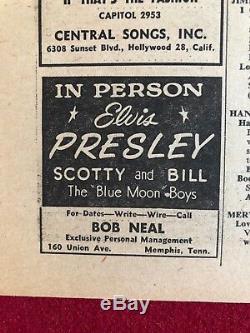 1955, Elvis Presley, ORIGINAL APPEARANCE AD (RARE) (Super EARLY ELVIS!)
