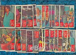 1956 (60) TOPPS/BUBBLES ELVIS PRESLEY LOT (GD-VG) withDUPLICATES #37/66 RARE CARDS