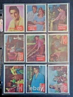 1956 Bubbles/topps Elvis Presley Complete 66 Card Set Ex/nm Rare