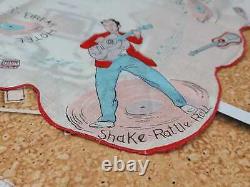 1956 Elvis Presley Enterprise Original Vintage RARE Handkerchief