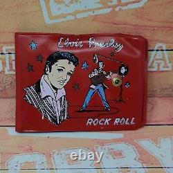 1956 Elvis Presley Enterprises EP Rock Roll Red Bi Fold Wallet VINTAGE RARE