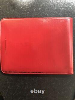 1956 Elvis Presley Enterprises EP Rock Roll Red Bi Fold Wallet VINTAGE RARE