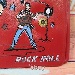 1956 Elvis Presley Enterprises EP Rock Roll Red Bi Fold Wallet VINTAGE RARE