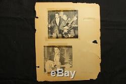 1956 Elvis Presley Scrap Book Original Scrapbook Rare Vintage 50s Collectible