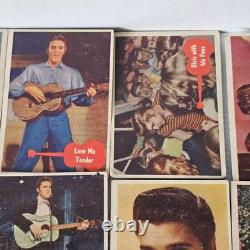 1956 Elvis Presley Topps Bubbles Inc Trading Card Vintage Lot of 31 Cards RARE