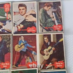 1956 Elvis Presley Topps Bubbles Inc Trading Card Vintage Lot of 31 Cards RARE