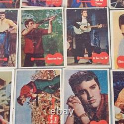 1956 Elvis Presley Topps Bubbles Inc Trading Card Vintage Lot of 31 Cards RARE