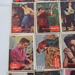 1956 Elvis Presley Topps Bubbles Inc Trading Card Vintage Lot of 31 Cards RARE