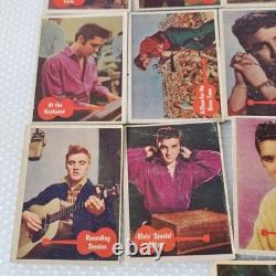 1956 Elvis Presley Topps Bubbles Inc Trading Card Vintage Lot of 31 Cards RARE