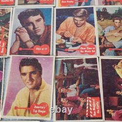 1956 Elvis Presley Topps Bubbles Inc Trading Card Vintage Lot of 31 Cards RARE