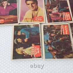 1956 Elvis Presley Topps Bubbles Inc Trading Card Vintage Lot of 31 Cards RARE