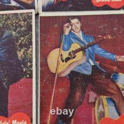 1956 Elvis Presley Topps Bubbles Inc Trading Card Vintage Lot of 31 Cards RARE