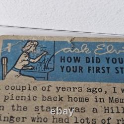 1956 Elvis Presley Topps Bubbles Inc Trading Card Vintage Lot of 31 Cards RARE