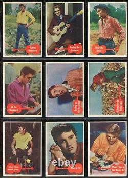 1956 Topps/Bubbles Elvis Presley Cards 66 Card Complete Set 6 EX/MT Rare