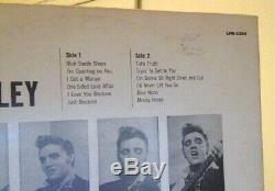 1956 orig ELVIS PRESLEY lp self titled 1st album LPM 1254 MONO RARE VG+ PLAYS EX