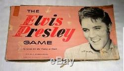 1957 The Elvis Presley Game withBox & Spinner & game pieces RARE