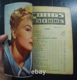 1959 Elvis Presley Debbie Reynolds Sandra Dee Joanne Woodward Book MEGA RARE