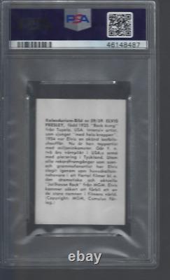 1959 Kalendarium Film Stars # 59 Elvis Presley Psa 4 Rare One Higher