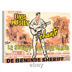 1962 Rare Elvis PResley Follow That Dream United Artist Movie Poster or Canvas