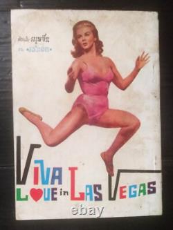 1964 Vintage Viva Las Vegas Elvis Presley Ann Margret THAILAND SP Book MEGA RARE
