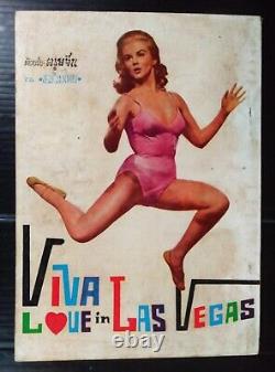 1964 Vintage Viva Las Vegas Elvis Presley Ann Margret THAILAND SP Book MEGA RARE