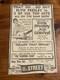 1965 Elvis Presley Kid Galahad Movie Ticket With Newspaper Clipping Very Rare
