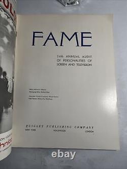 1966 FAME Hollywood Film & Movie Magazine Book Elvis Presley, RARE VGC