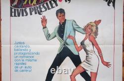 1968 ELVIS PRESLEY Speedway 1SH MOVIE POSTER Rare ED. Nancy SINATRA