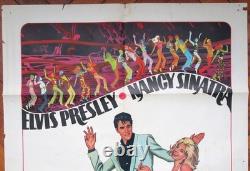 1968 ELVIS PRESLEY Speedway 1SH MOVIE POSTER Rare ED. Nancy SINATRA