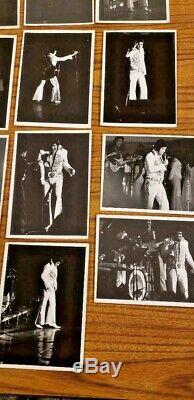 1970 ORIGINAL Vintage ELVIS PRESLEY CONCERT Candid THE KING Photo LOT of 20 RARE