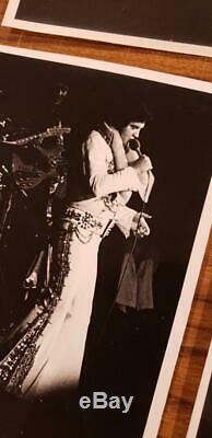 1970 ORIGINAL Vintage ELVIS PRESLEY CONCERT Candid THE KING Photo LOT of 20 RARE
