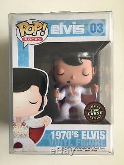 1970 s ELVIS PRESLEY RARE VAULTED FUNKO POP LIMITED EDITION GLOW CHASE RETIRED