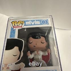 1970s Elvis Funko Pop Rocks First Pressing Vaulted Rare JJL 110104 In Hard Case