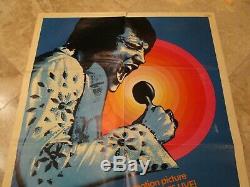 1972 Rare Elvis Presley-ELVIS on TOUR-MGM Movie Poster-27x41 Inches-72/409 Made