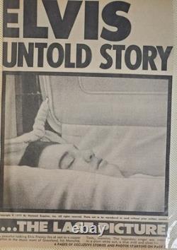 1977 Elvis Presley Death Scrapbook 34 pages Rare Watch Video Attached To See