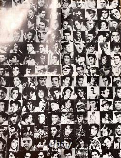 (1977) Elvis Presley Poster Original Rare Harley Davidson Framed Vintage