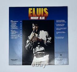 1977 Moody Blue Elvis Presley Rare Black Limited Vinyl LP AFL1-2428 RCA