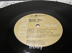 1977 Moody Blue Elvis Presley Rare Black Limited Vinyl LP AFL1-2428 RCA