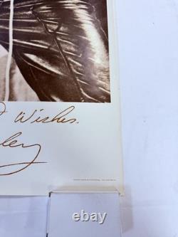 1981 ELVIS PRESLEY 27x76 POSTER'BEST WISHES' ROLLED UNUSED O+P AGI SYDNEY RARE