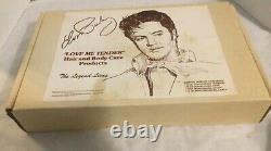 1986 Rare Elvis Presley Love Me Tender Hair and Body Care Products NEW USA 4 pcs