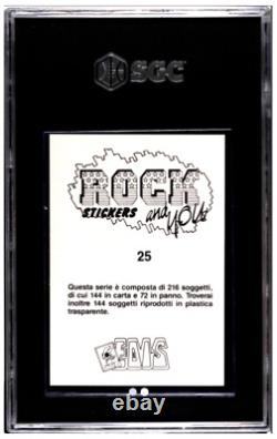 1987 ELVIS PRESLEY Trading Card Edis Rock & You #25 SGC 10 Pop 1 Highest Rare