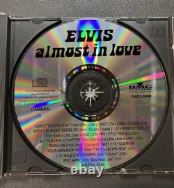 1997 BMG Camden Rare Avon Elvis Presley Almost In Love Compact Disc CD Used EX+