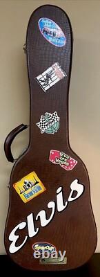 1997 RARE Elvis Presley Guitar Case With (18)VHS Collection Limited 4521 Of 5000