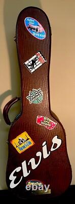 1997 RARE Elvis Presley Guitar Case With (18)VHS Collection Limited 4521 Of 5000