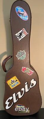 1997 RARE Elvis Presley Guitar Case With (18)VHS Collection Limited 4521 Of 5000