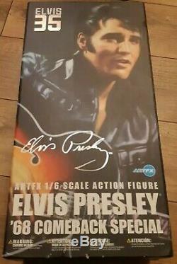1/6 Scale ARTFX Elvis Presley 68 Comeback Figure Enterbay Kotobukiya rare